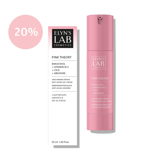 Pink Theory Smart-Aging Gel Cream with Bakuchiol and Vitamin B12
