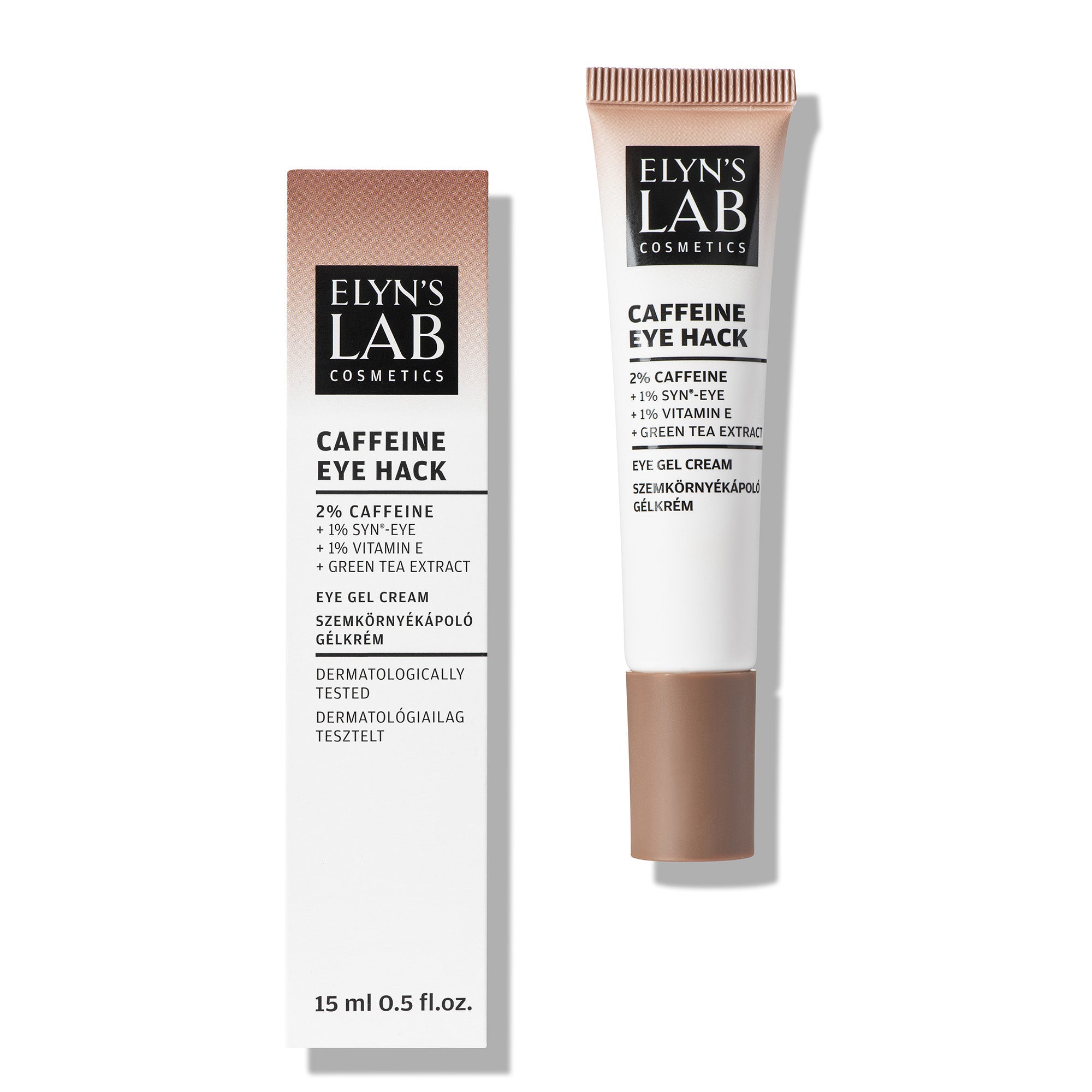 Caffeine Eye Hack Cooling Eye Gel with Peptide and Caffeine – Elyn's ...
